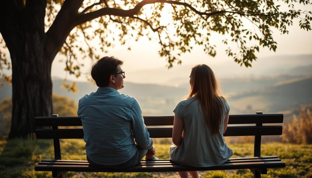Addressing past relationship issues