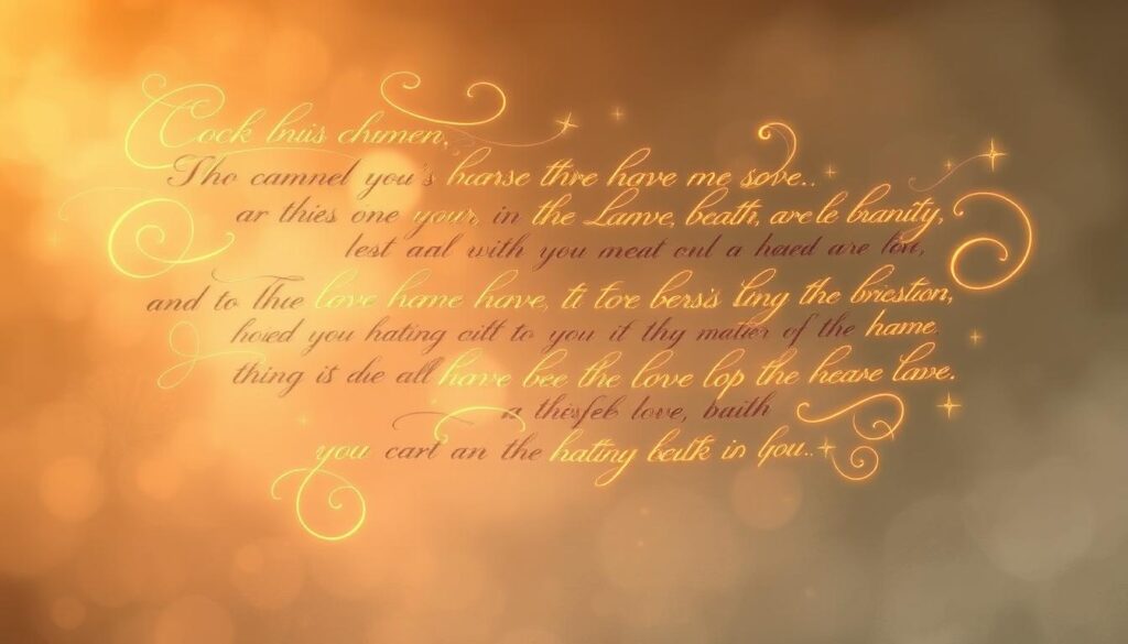 Illuminating affection verses Illuminating affection verses