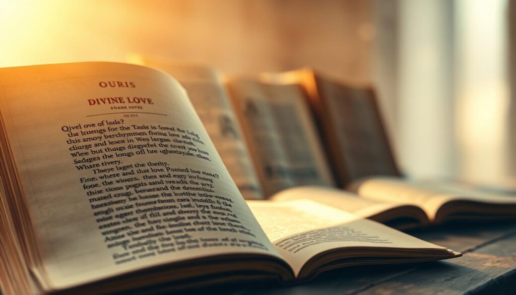 Spiritual verse evolution in divine love literature
