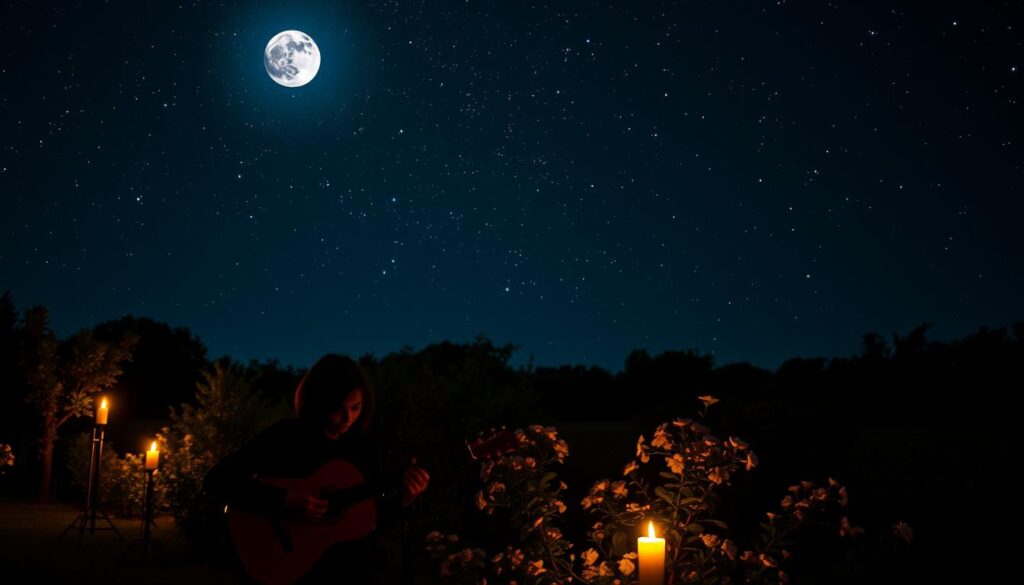 Starlit serenade contemporary love song