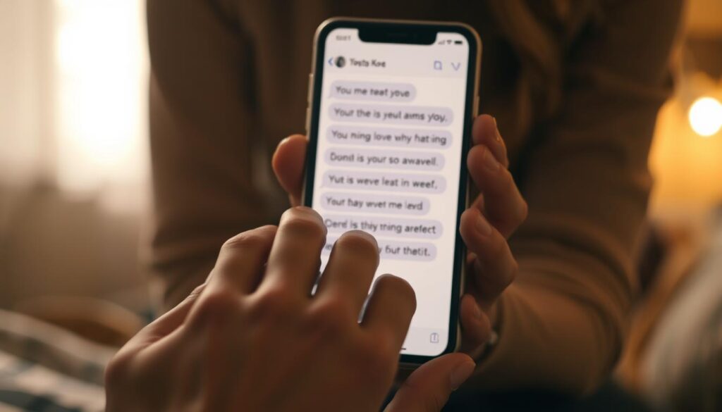 emotional intimacy through text